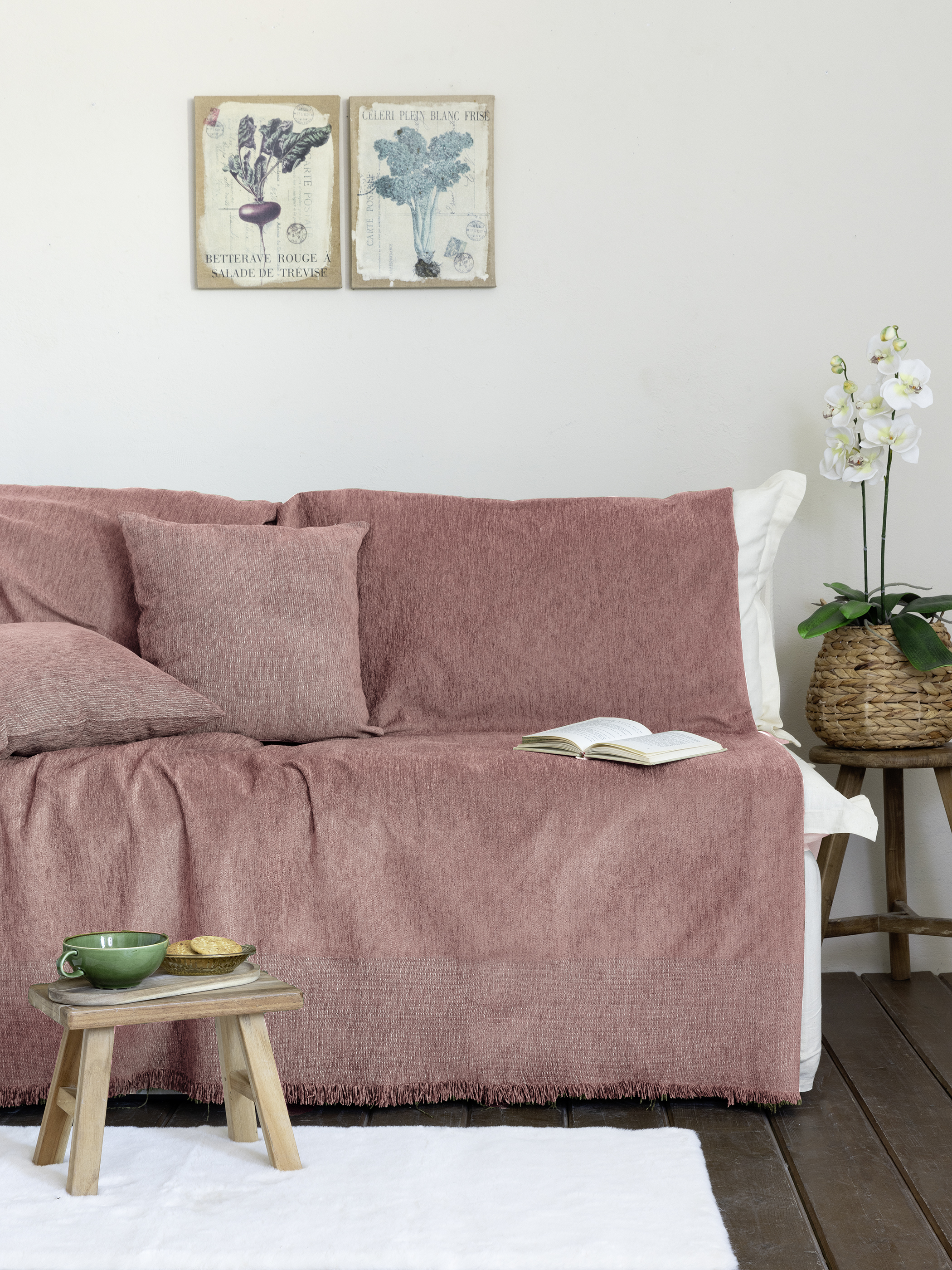 Ριχτάρι Τετραθέσιος 180x350 Nima Home Plain Earth